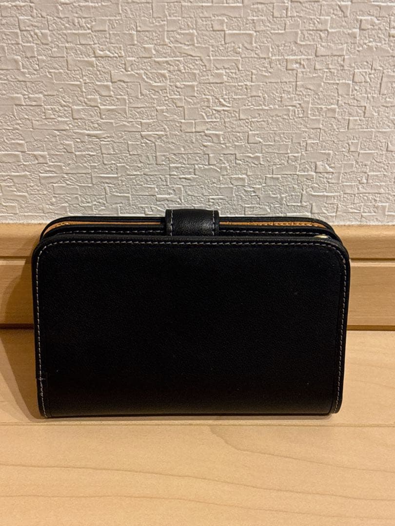 【大人気商品】COACH コーチ タビーミディアムウォレット　黒色
