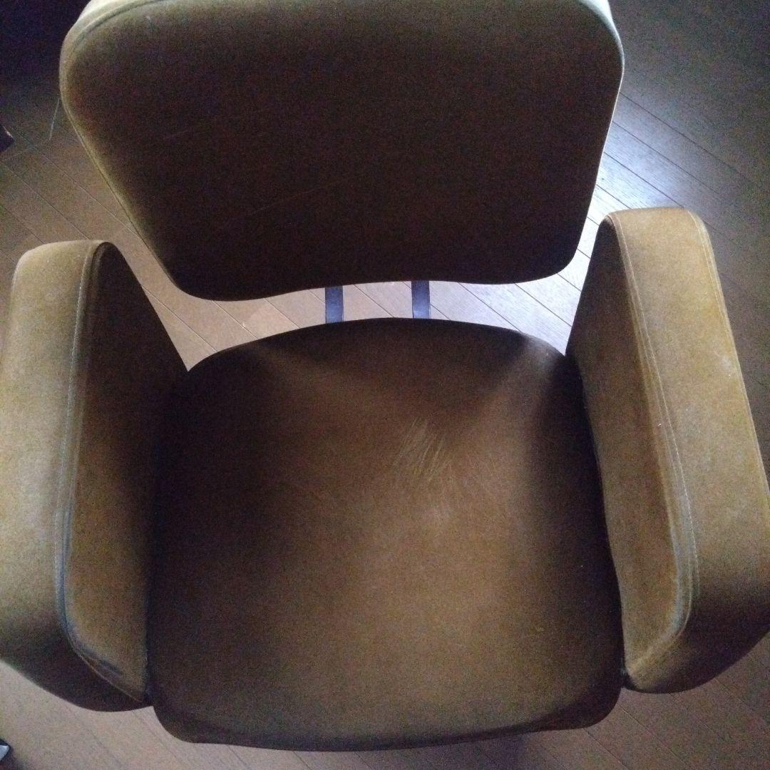 デスクチェア　昭和レトロ　重厚