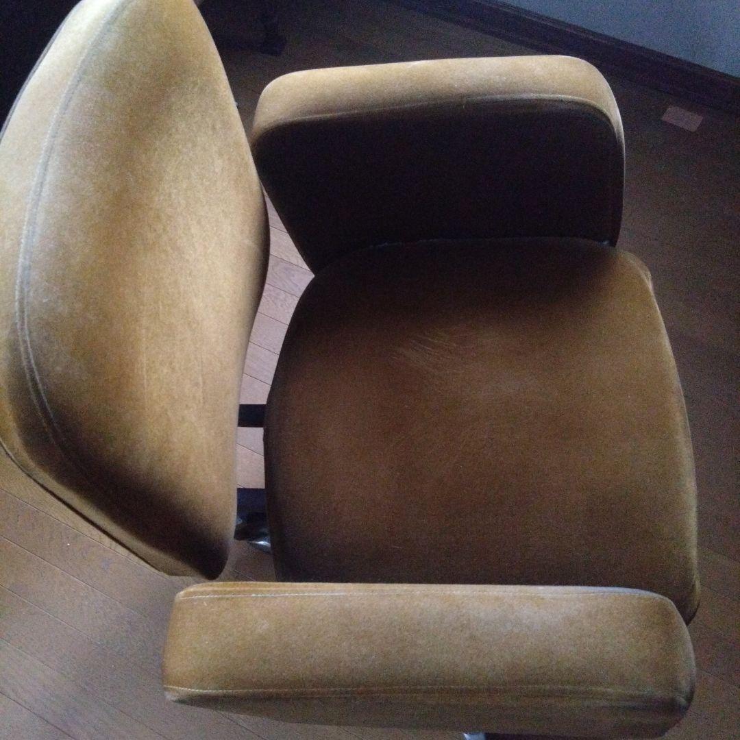 デスクチェア　昭和レトロ　重厚