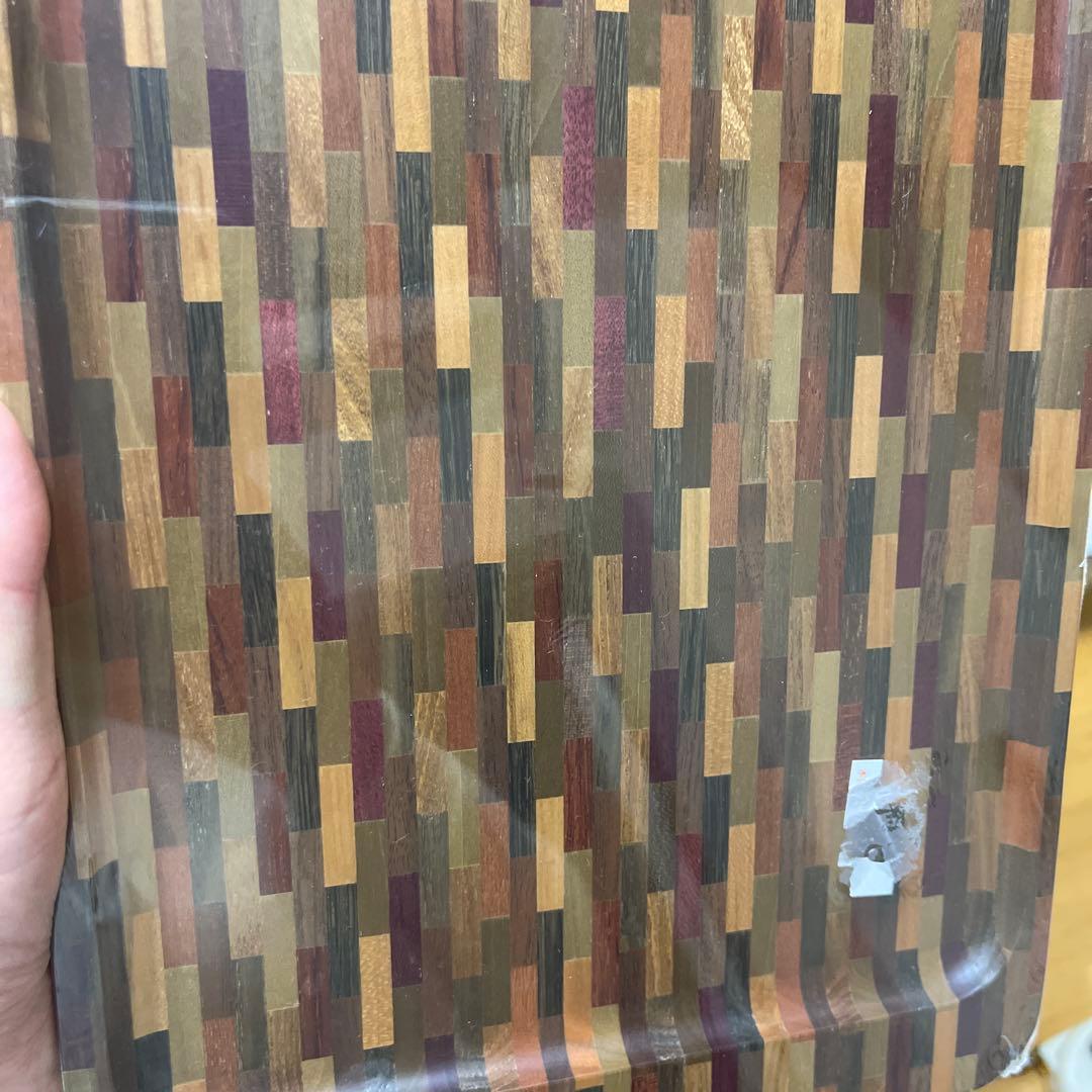 寄木細工 箱根細工 お盆 トレイ 大皿 角盆 無垢 天然木 工芸品