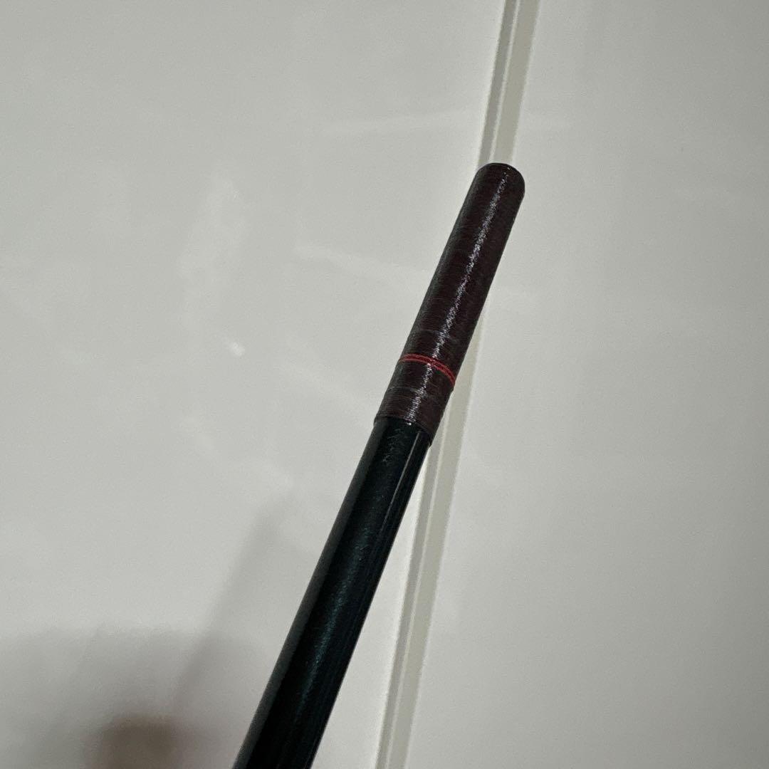 オリムピック カーボンファイバーロッド LC195 綺麗な深緑色　トップ