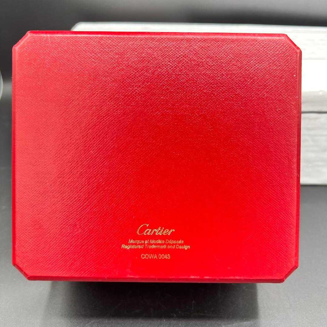 Cartier カルティエ タンクアングレーズSM K18 PG/革ベルト