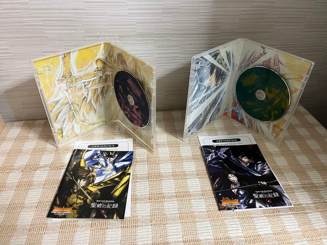 聖闘士星矢 THE LOST CANVAS冥王神話　1＋2章 全12巻 DVD