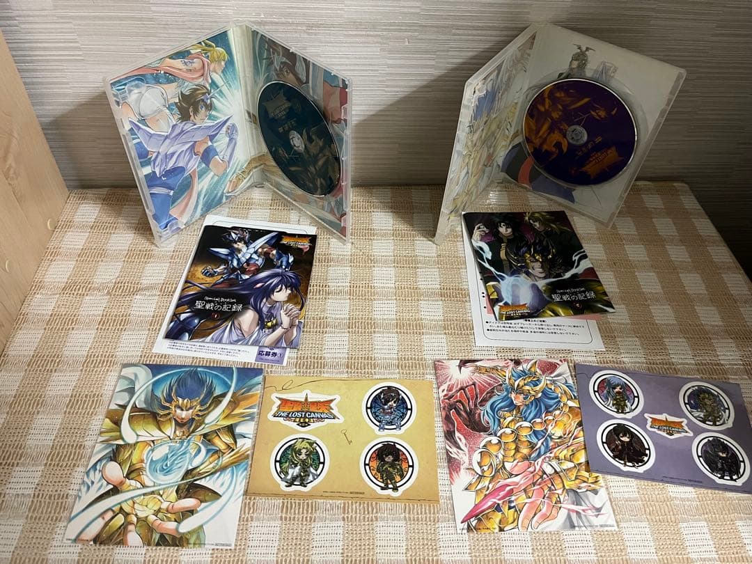 聖闘士星矢 THE LOST CANVAS冥王神話　1＋2章 全12巻 DVD