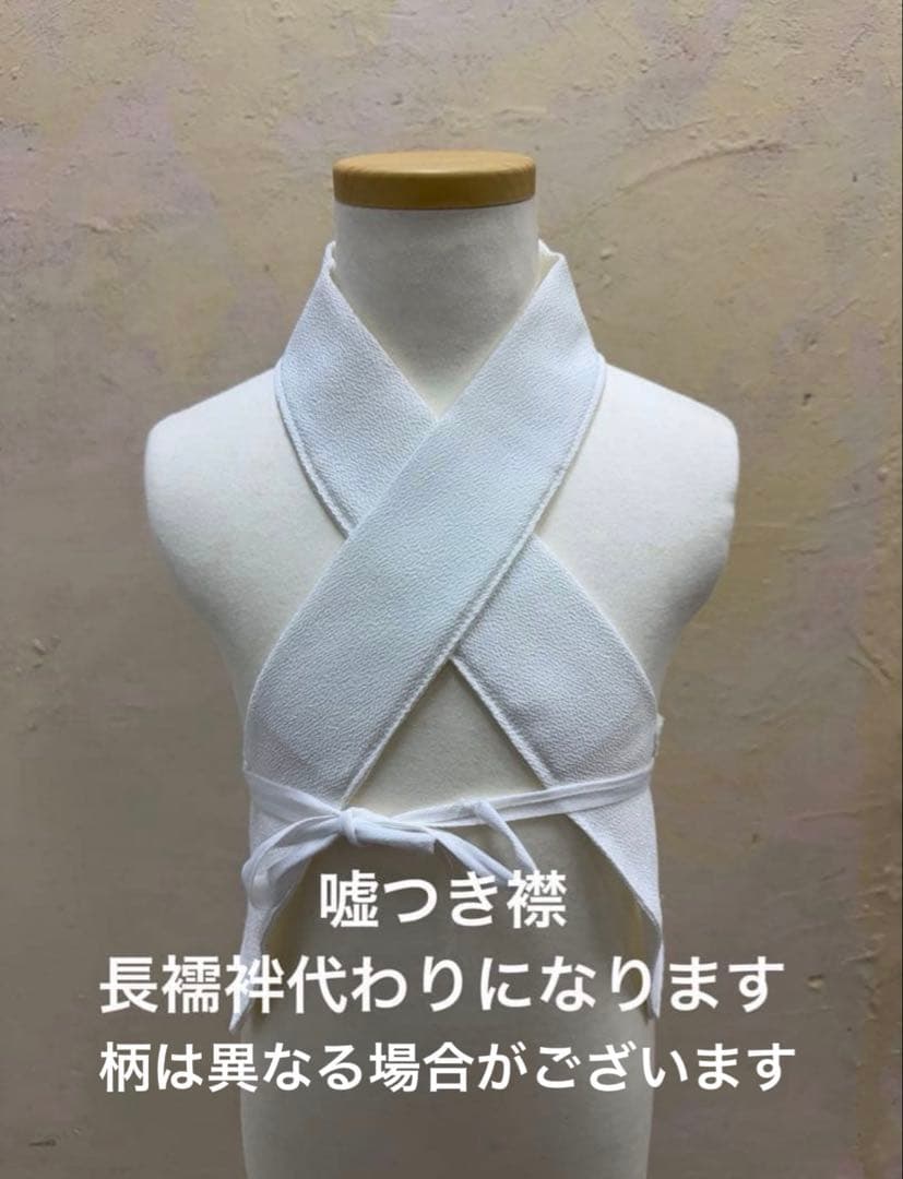 No.k003七五三 7歳 着物 フルセット レトロ柄