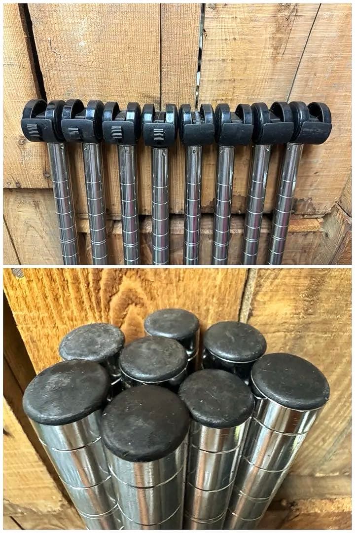 最終お値引き！2セット売り　大容量メタルラック　シェルフ　スチールラック