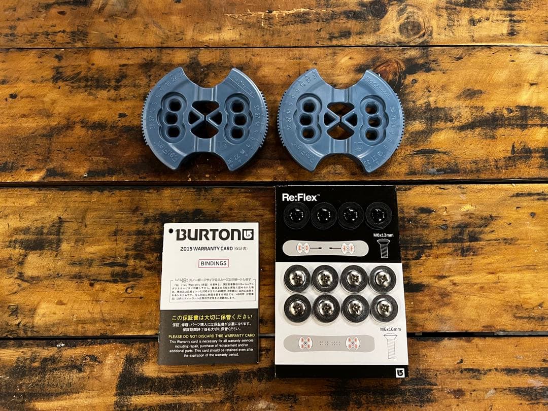 Burton Mission ムーディブルー スノーボード ビンディング M