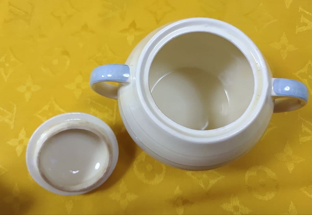 スージークーパー クリーマーとシュガーポット ウェディングリング ２点セット