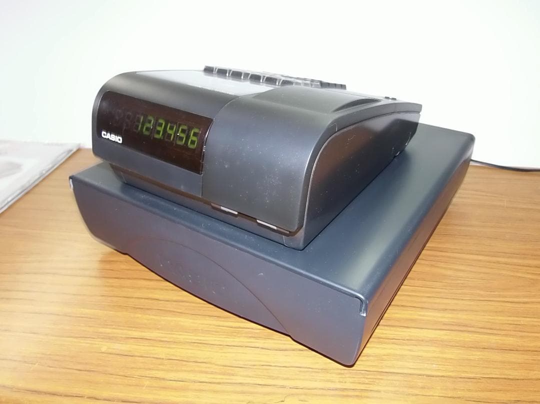 設定無料 CASIO TE-300-BK インボイス対応レジスター 250514