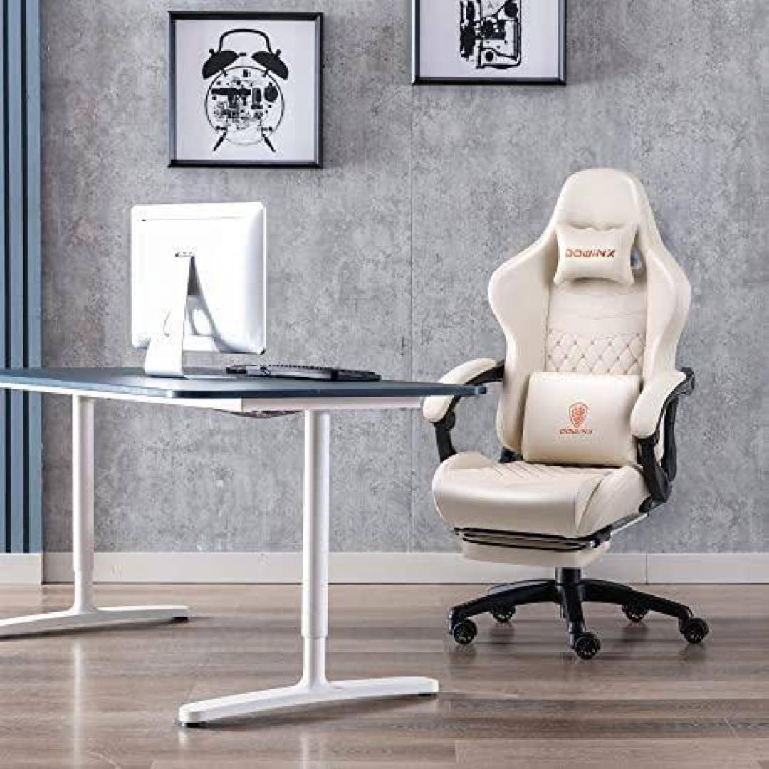 Dowinxゲーミングチェア美品マッサージ機能付き