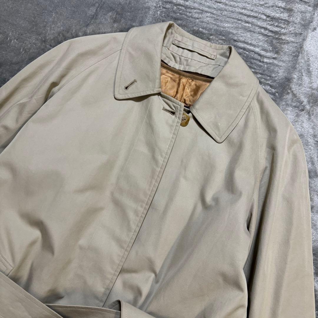 H244 美品✨ バーバリーズ　トレンチコート　ノバチェック　ベルト　ライナー付