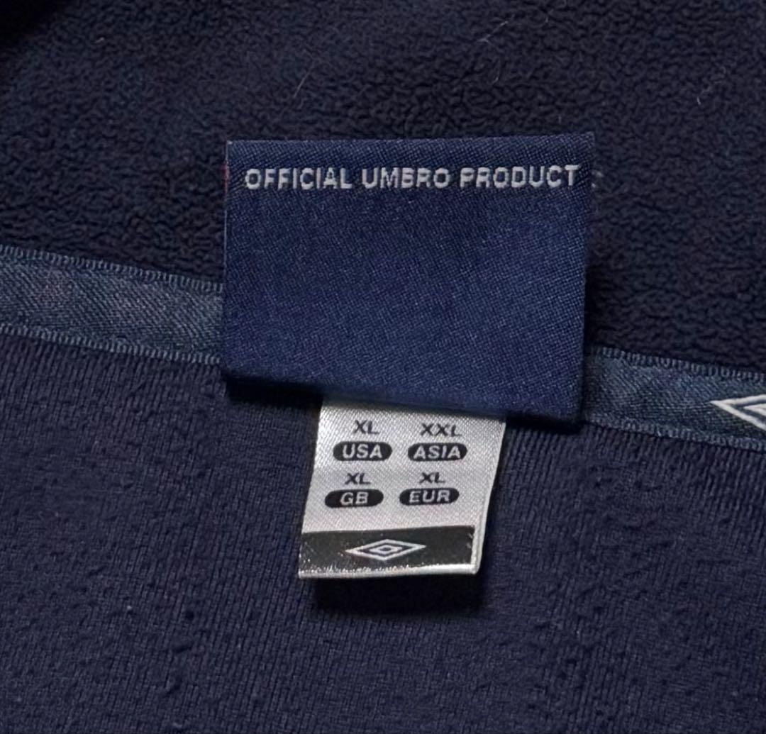 アンブロ　イングランド代表　ハーフジップ　フリース