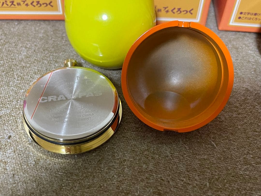 time station neo × クレパス　プチクロック　置き時計　ミニ