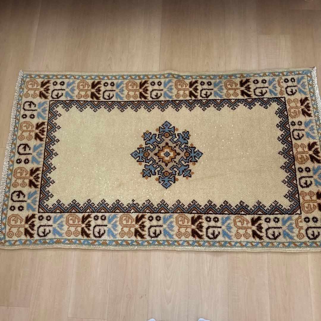 floor tokyo 手織りトライバルラグ ヴィンテージ