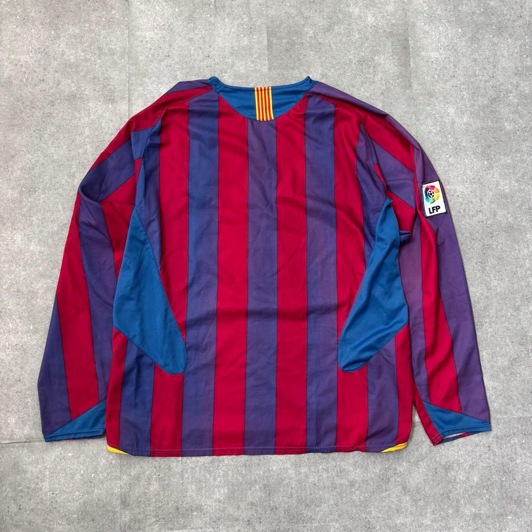 バルセロナ　長袖　サッカー　ユニフォーム　古着　90s ゲームシャツ