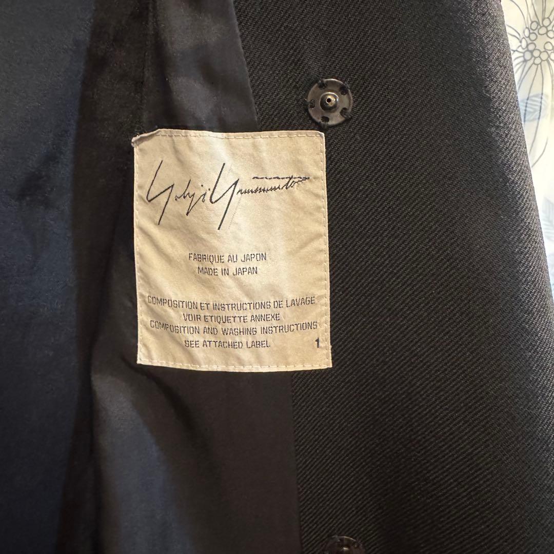 Yohji Yamamoto トレンチコート　ブラック