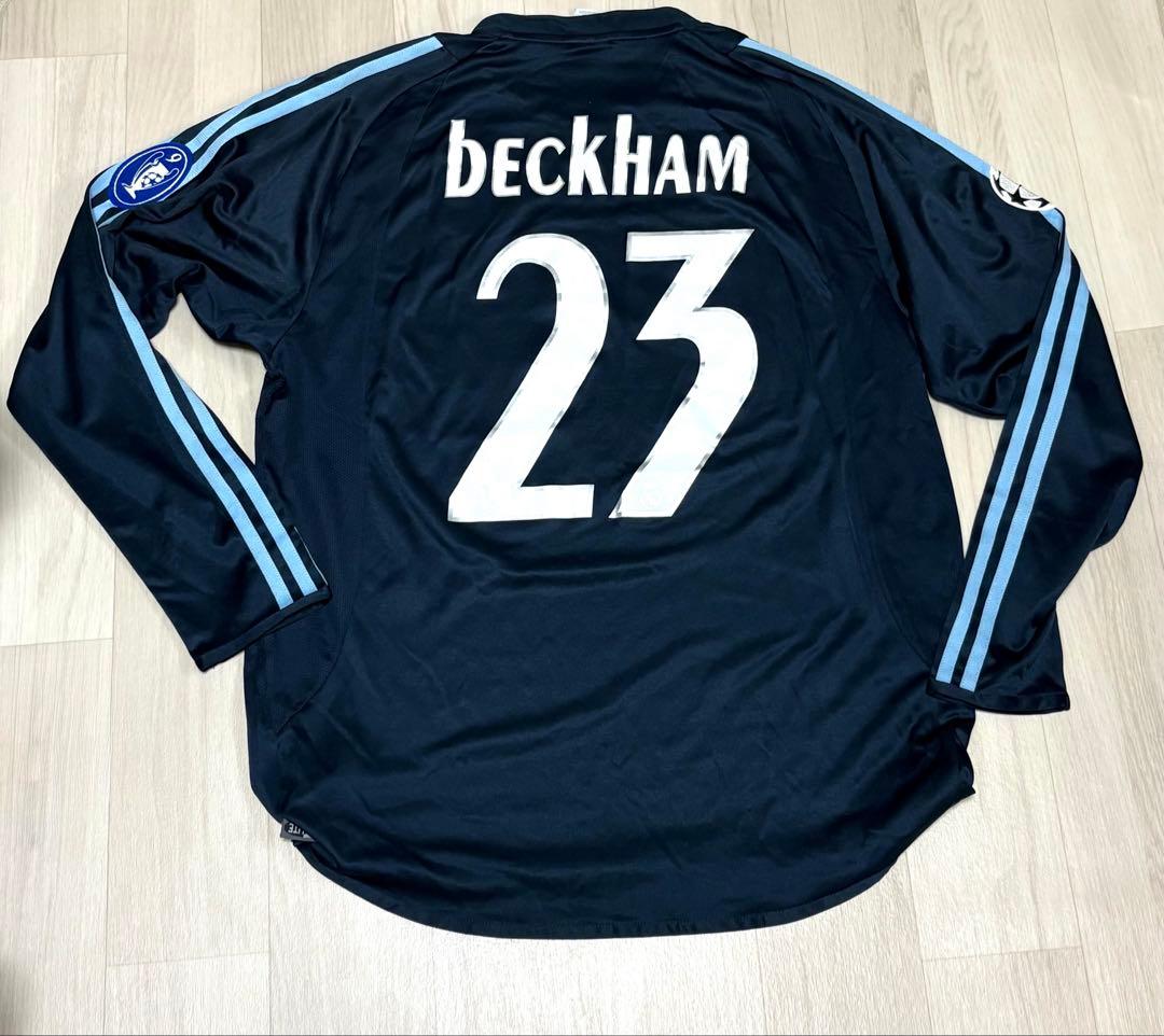 アディダス　レアルマドリード　ユニフォーム　03-04モデル　長袖