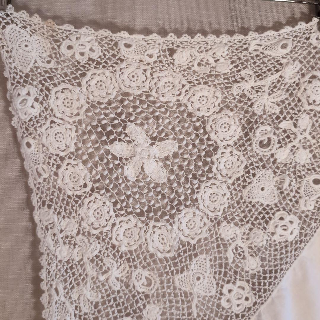 アンティークレース生地 テーブルクロス