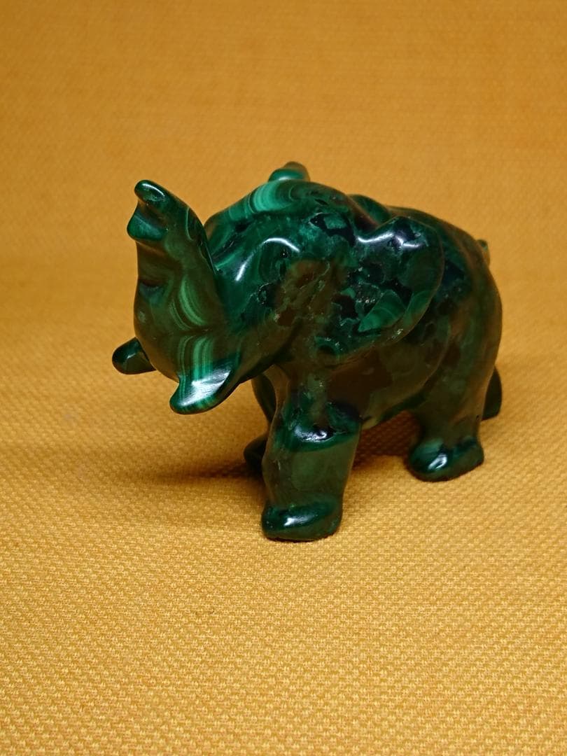 象　彫刻　天然石　彫像　オブジェ　置物　インテリア　工芸品　美術品　A1592