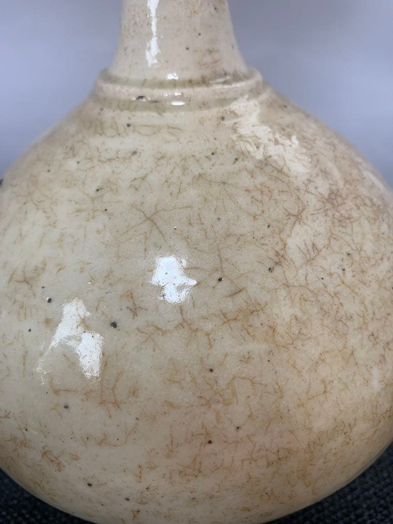 李朝　白磁　徳利　花入　送料込み