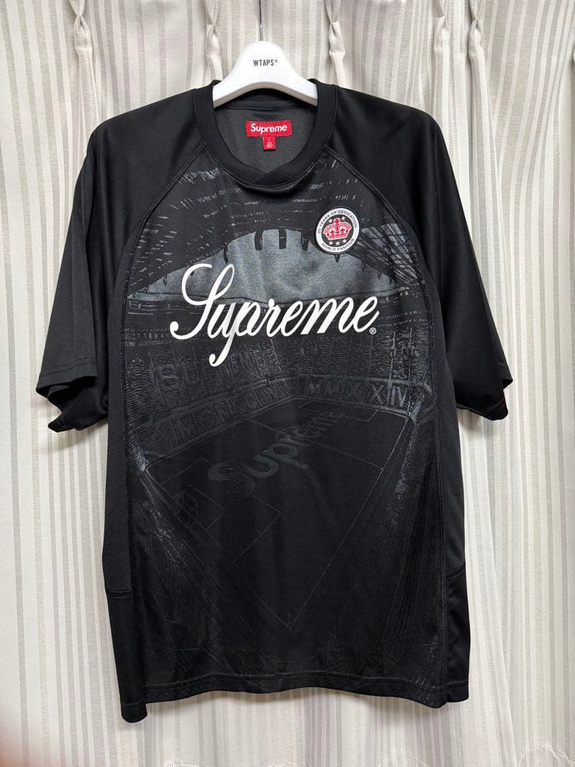 ウェア Supreme Jacquard Soccer Jersey BLACK
