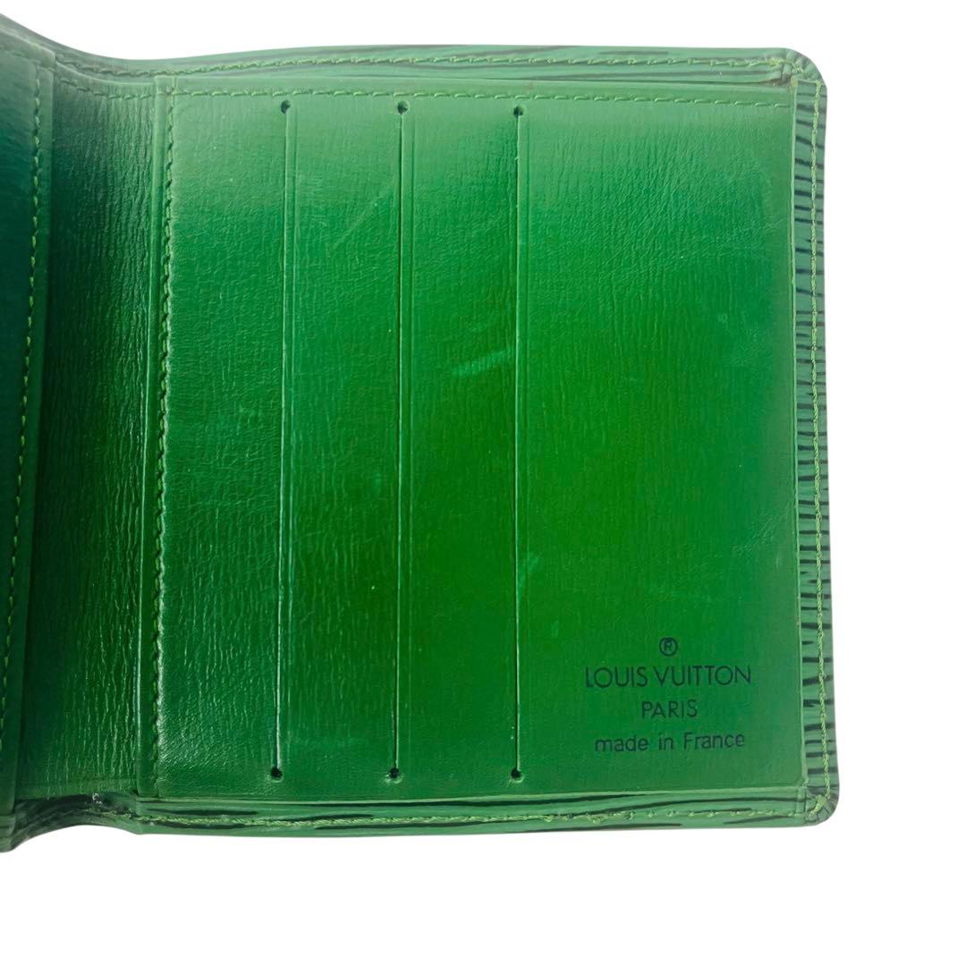 LOUIS VUITTON ルイヴィトン 折り財布 エピ コンパクト