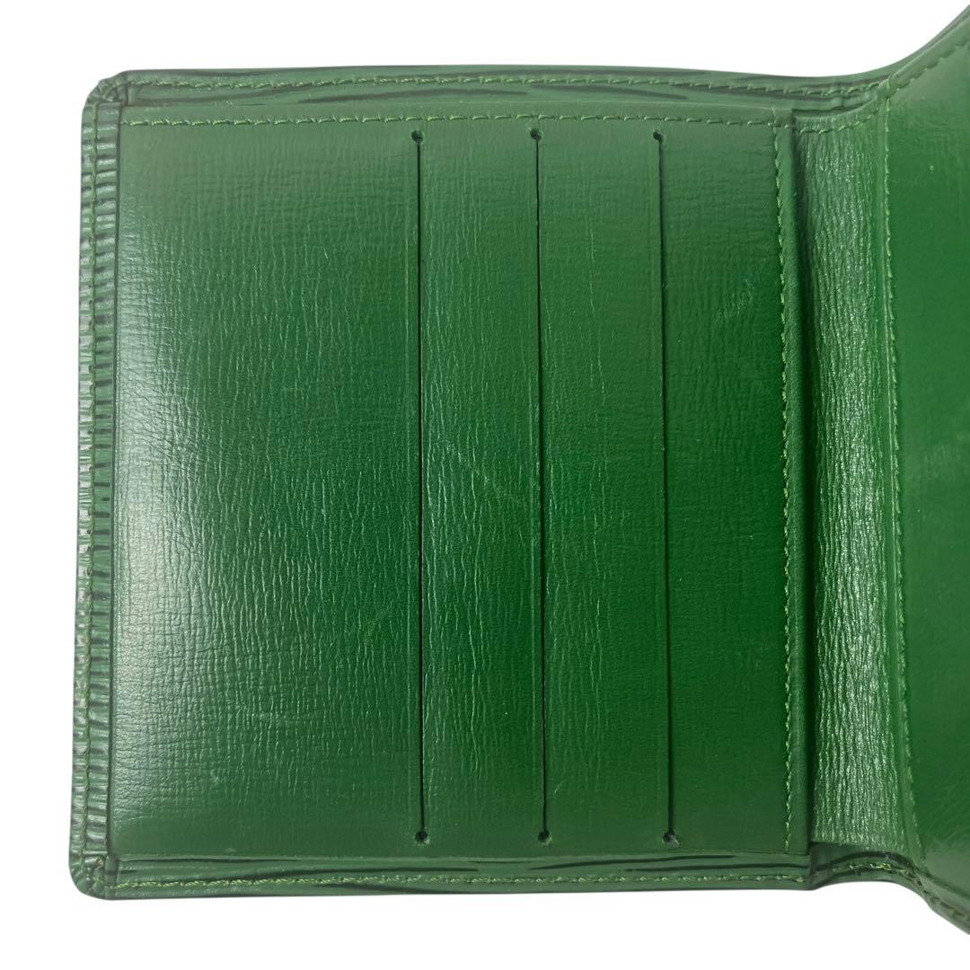 LOUIS VUITTON ルイヴィトン 折り財布 エピ コンパクト
