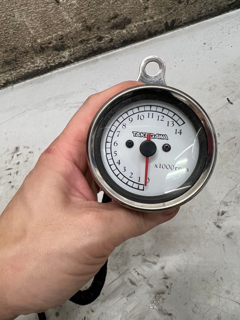 TAKEGAWA 機械式タコメーター　シャリー 、カブ、ダックス、モンキー