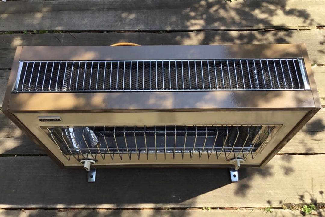 リンナイ　12K II LPガス用　据え置き型　赤外線ストーブ　コード付き