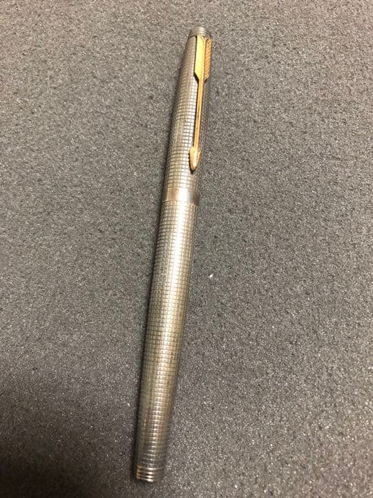 parker USA 純銀万年筆 ペン先14金 受験就職御守り