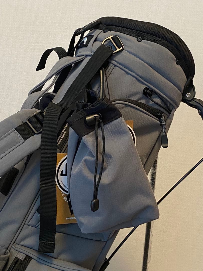 JONES GOLF ROVER スタンドバッグ グレー ローバー 純正ポーチ