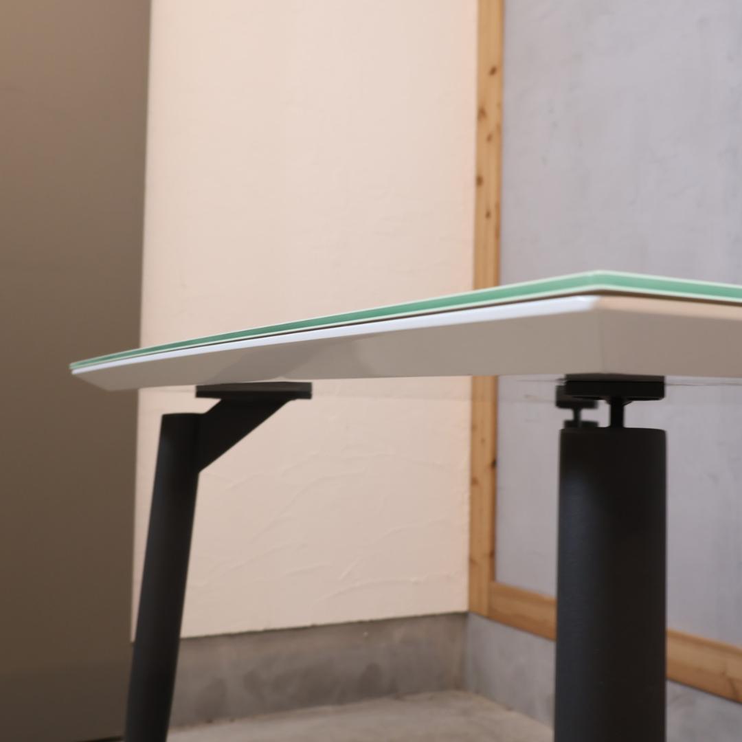 IDC OTSUKA 大塚家具 パシオン ガラストップ ダイニングテーブル