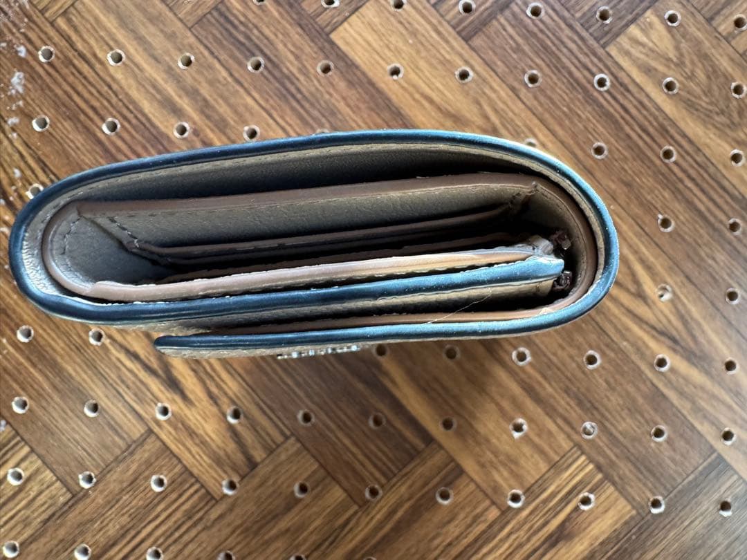 週末セール☆美品☆LOEWEロエベ☆アナグラム三つ折り財布