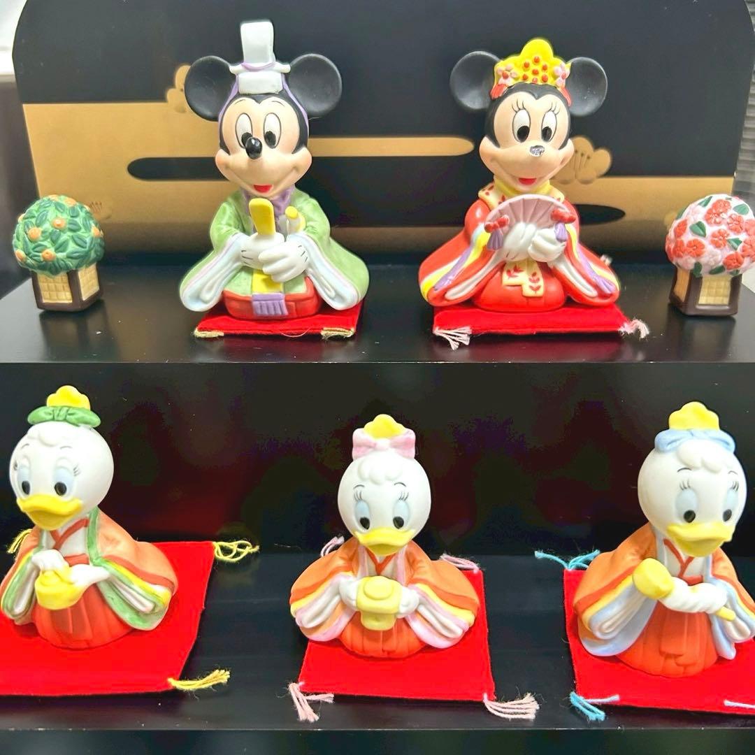 ディズニー ミッキー ミニー チップとデールひな祭り 雛人形