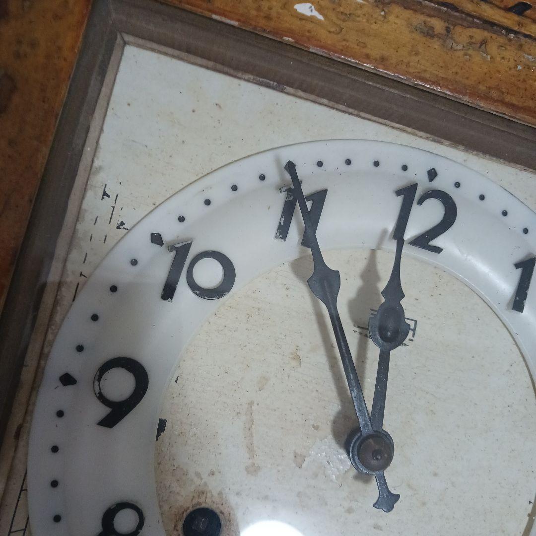 ☆vintage 木製 掛け時計