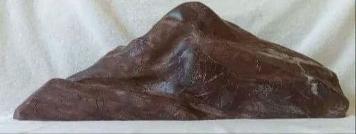 赤石　マーブル　天然石　水石　富士山　希石　赤富士　置物　1点物　約19kg