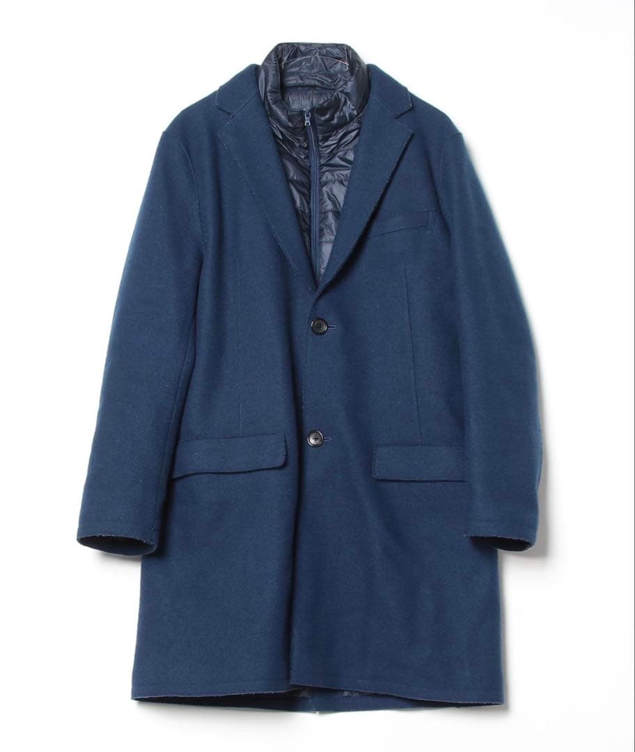 バ*ネ様 トゥモローランド 17AW ニット メルトン ダウンライナー付 チェス