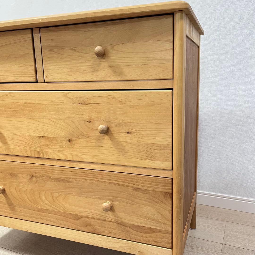 (ち40)吉桂 3段チェスト 洋服タンス 箪笥 ローチェスト 北欧インテリア