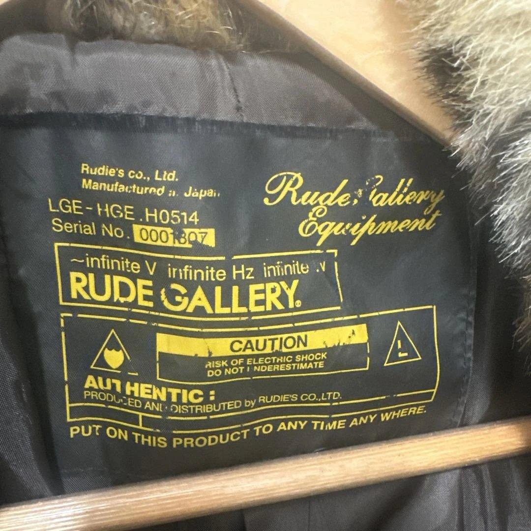 入手困難ルードギャラリーRUDE GALLERY ファーコート チバユウスケ