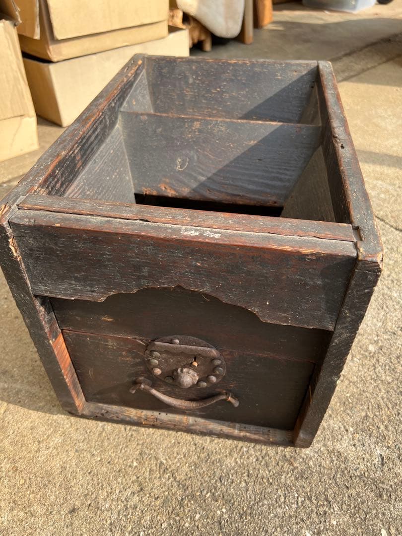 【希少・時代物】銭箱 骨董 古道具 アンティーク