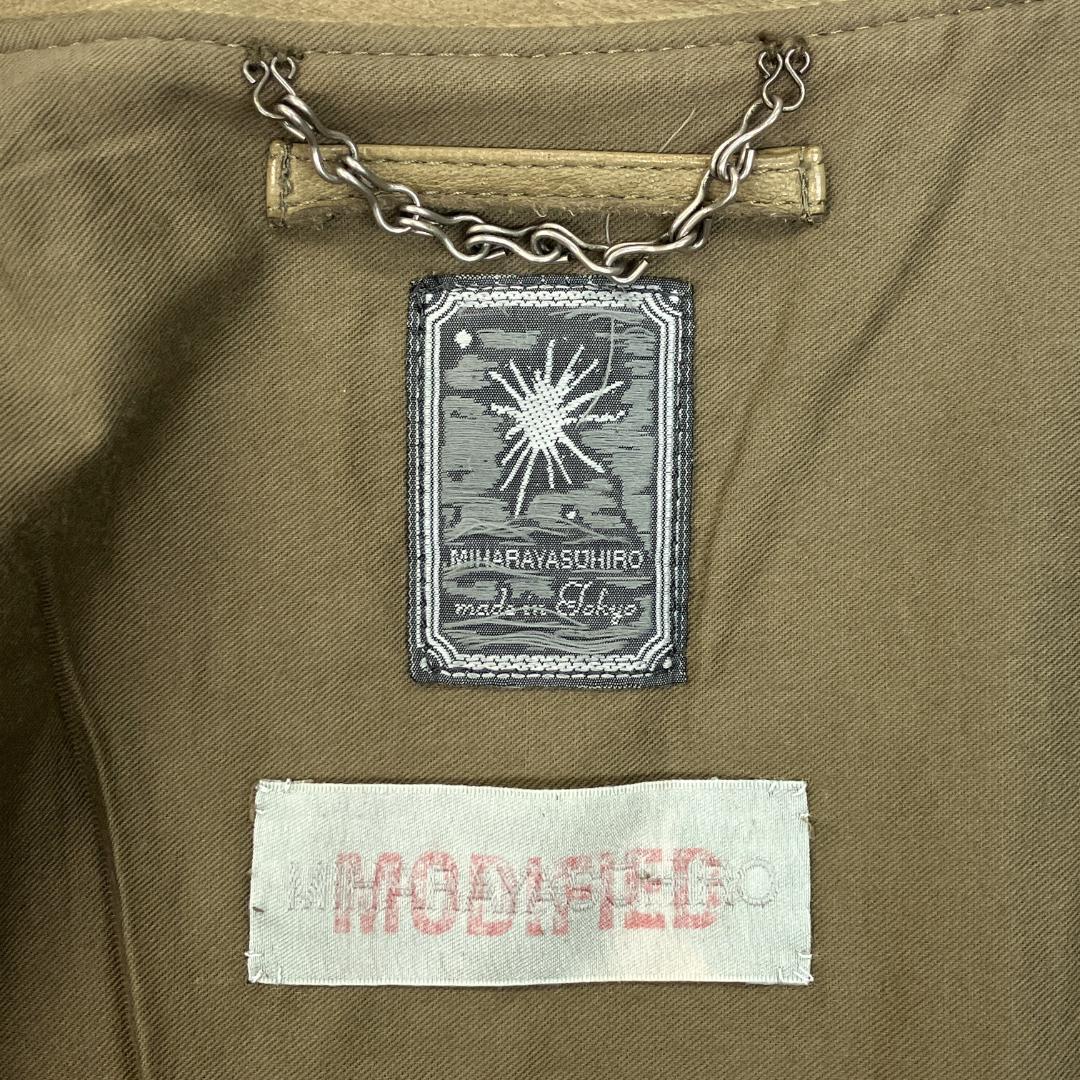 MODIFIED 鹿革ライダース ディアスキン レザージャケット ミハラヤスヒロ