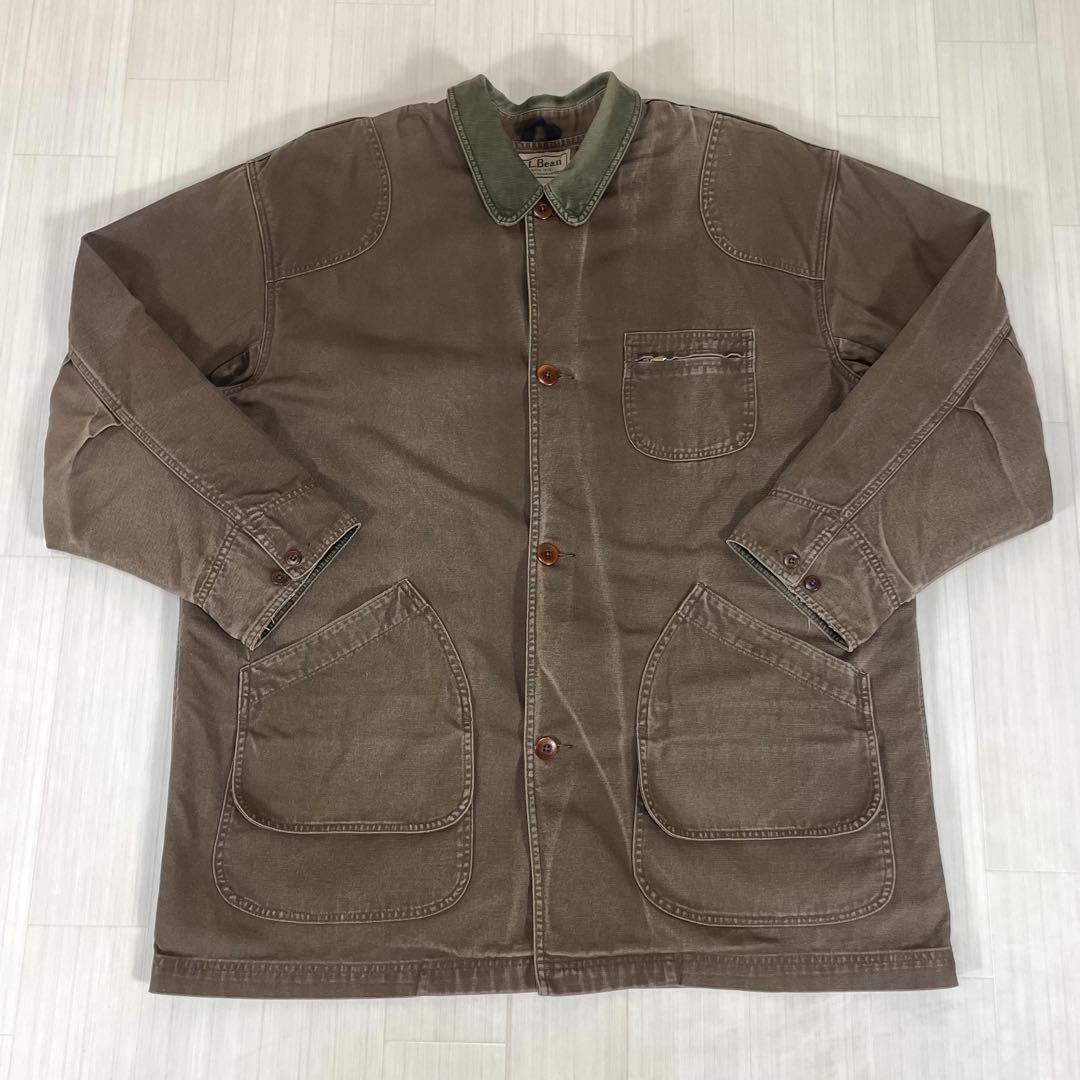 ☆いおいおみ様☆ハンティングジャケット XXL 襟コーデュロイ ブラウン