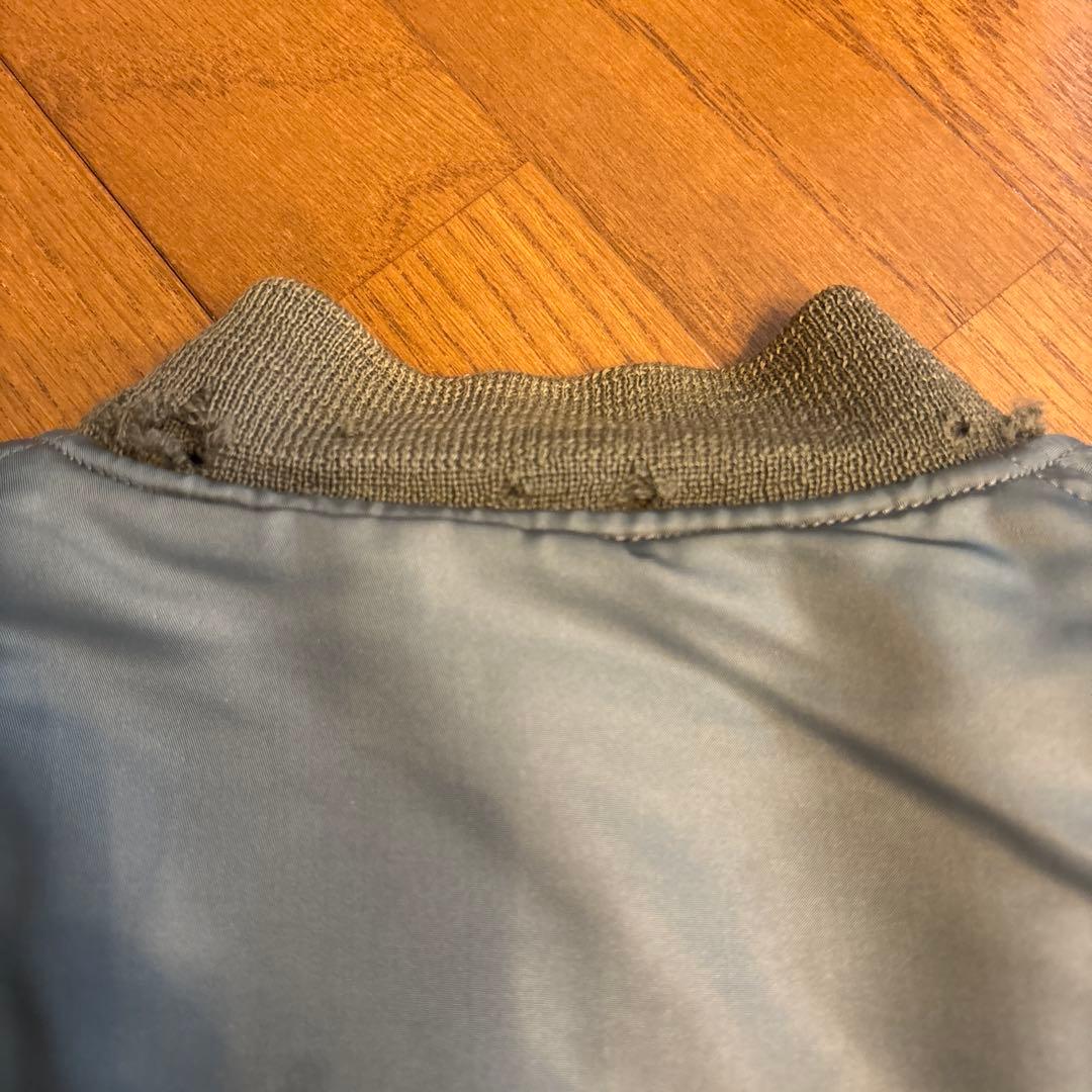 米軍実物MA-1 8279B M 50s EXCEL GARMENT 黒タグ