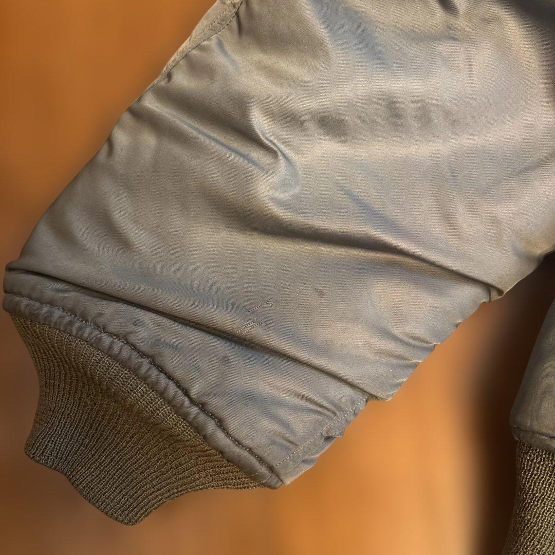 米軍実物MA-1 8279B M 50s EXCEL GARMENT 黒タグ