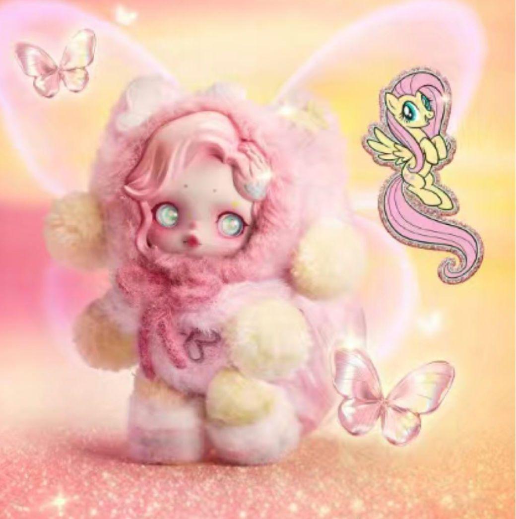 SKULLPANDA マイリトルポニー　FluttershyとRarity２つ