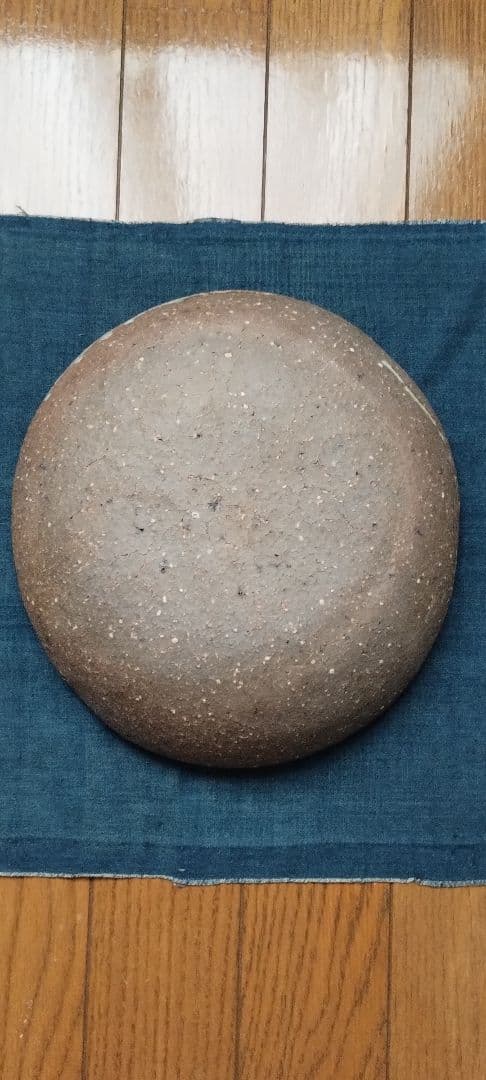 十場天伸　スリップウェア　皿　器　つくも窯　十場天神