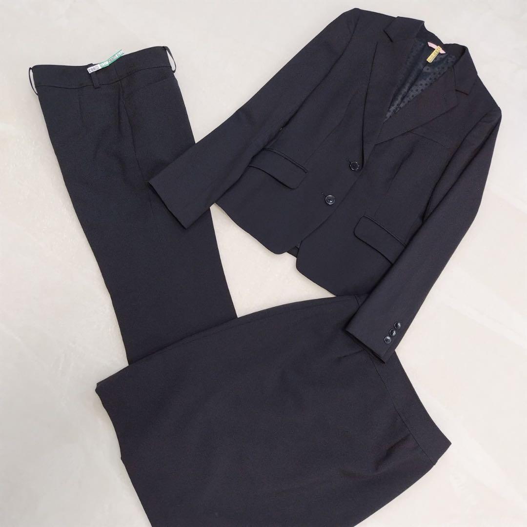 美品 n line by nozomi スーツ ブラックスーツ セットアップ