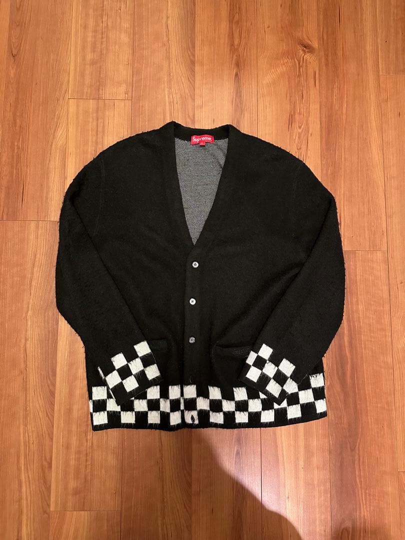 木村拓哉 着用 Supreme cardigan mohair knit