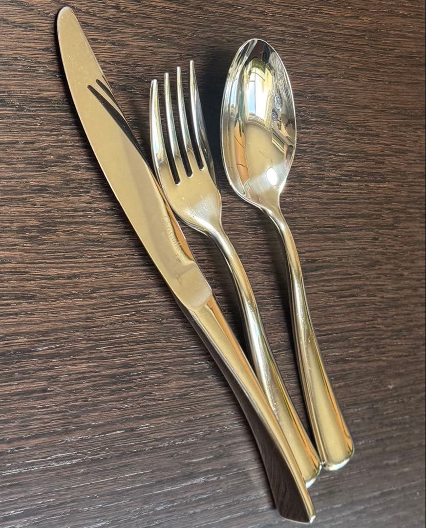 ⑤ Christofle クリストフル acier カトラリー 3本 ステンレス