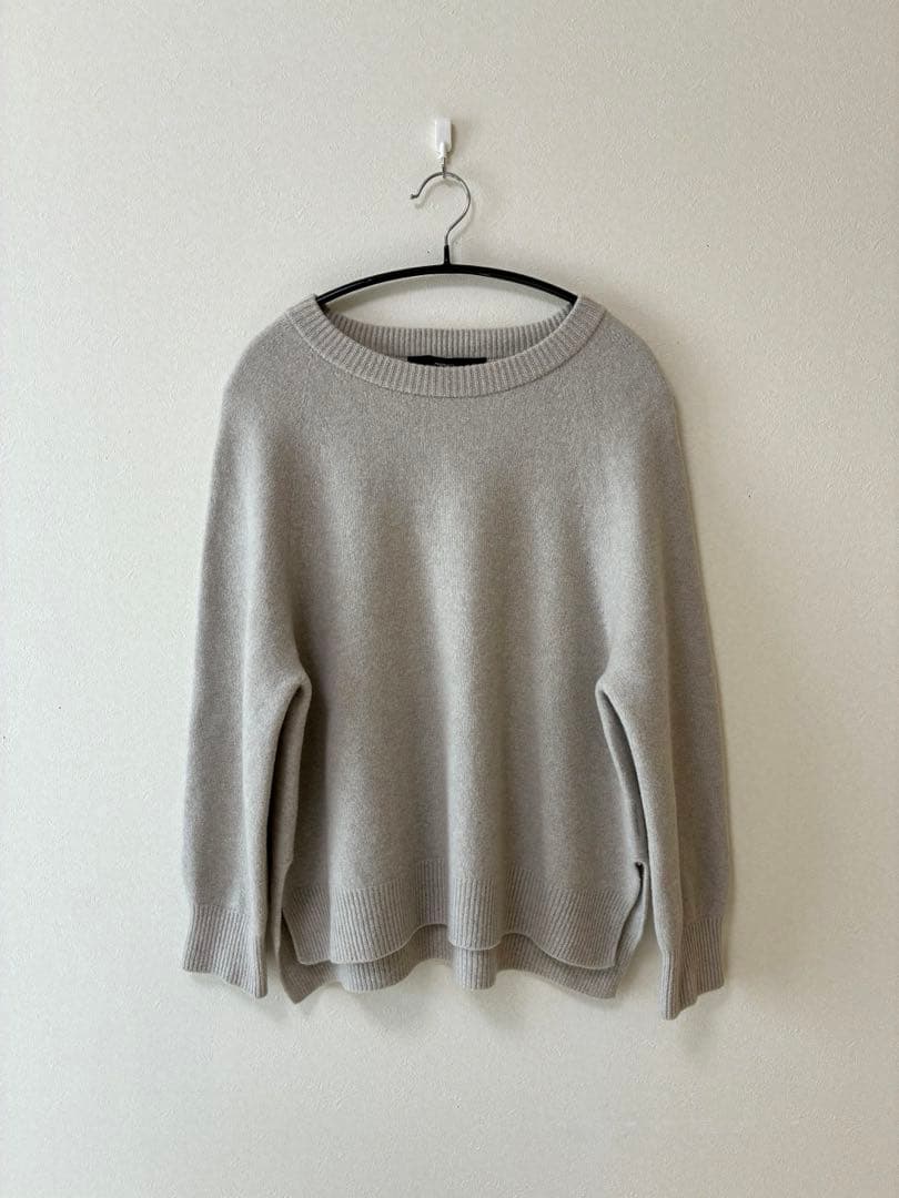 【Framework】ラグランスリーブ ワイドプルオーバー ベージュ